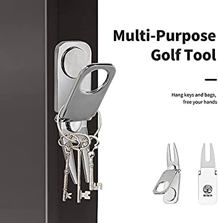 Mile High Life all-metal 3-in-1 golf divot tool with club and cigar holder — view 6