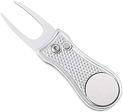 Mile High Life foldable golf divot tool with pop-up button and magnetic ball marker — view 12