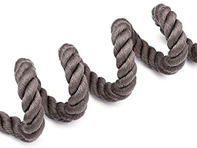 Mile High Life hands-free rope dog leash with leather connection — view 7