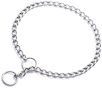 Mile High Life stainless steel dog training chain slip collar, main product photo