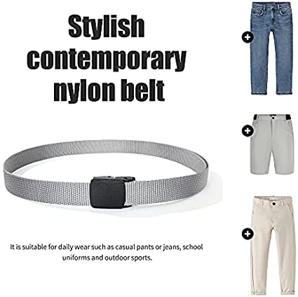 Mile High Life nylon golf belt — youth and adult sizes — view 2