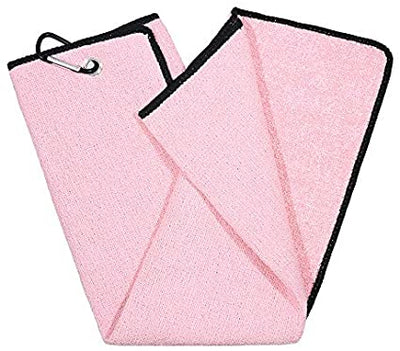 Mile High Life dual-side tri-fold microfiber golf towel with scrub and soft sides — view 19