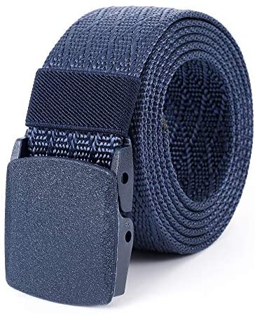 Mile High Life nylon web military belt with TSA-safe buckle — view 13