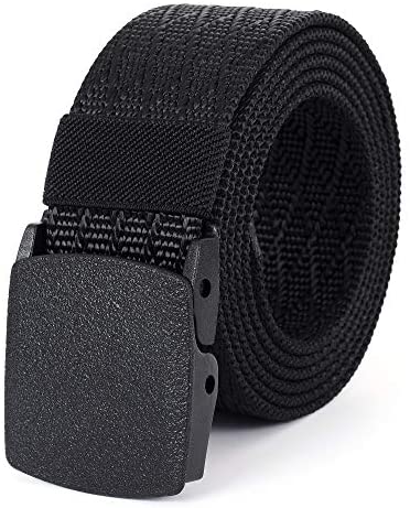 Mile High Life nylon web military belt with TSA-safe buckle — view 17