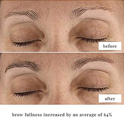 Eyebrow Gel and Brow Filler: Elizabeth Mott Queen of the Fill Gel Makeup with Brush to Fill In Eyebrows and Cover Gray Hairs - Cruelty Free Cosmetics Products - 4g