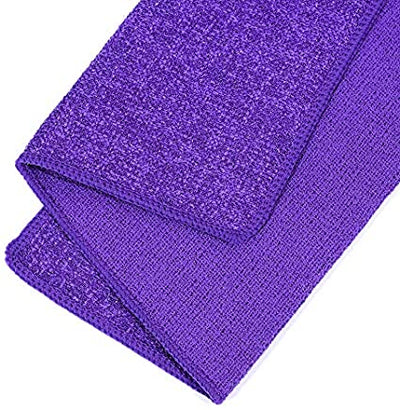 Mile High Life dual-side tri-fold microfiber golf towel with scrub and soft sides — view 5