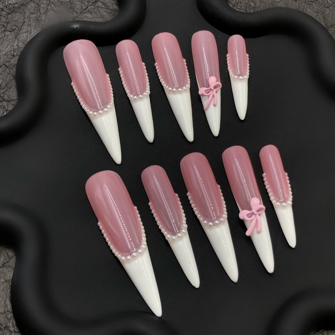 Press-on nails Style CR02 S