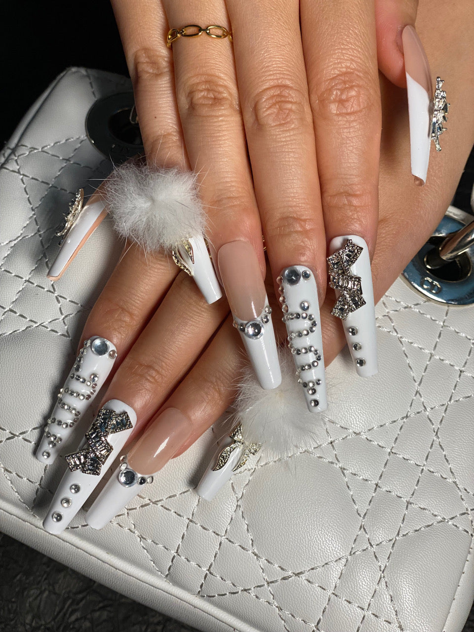 Press-on coffin nail tips ultra-thin S160 S