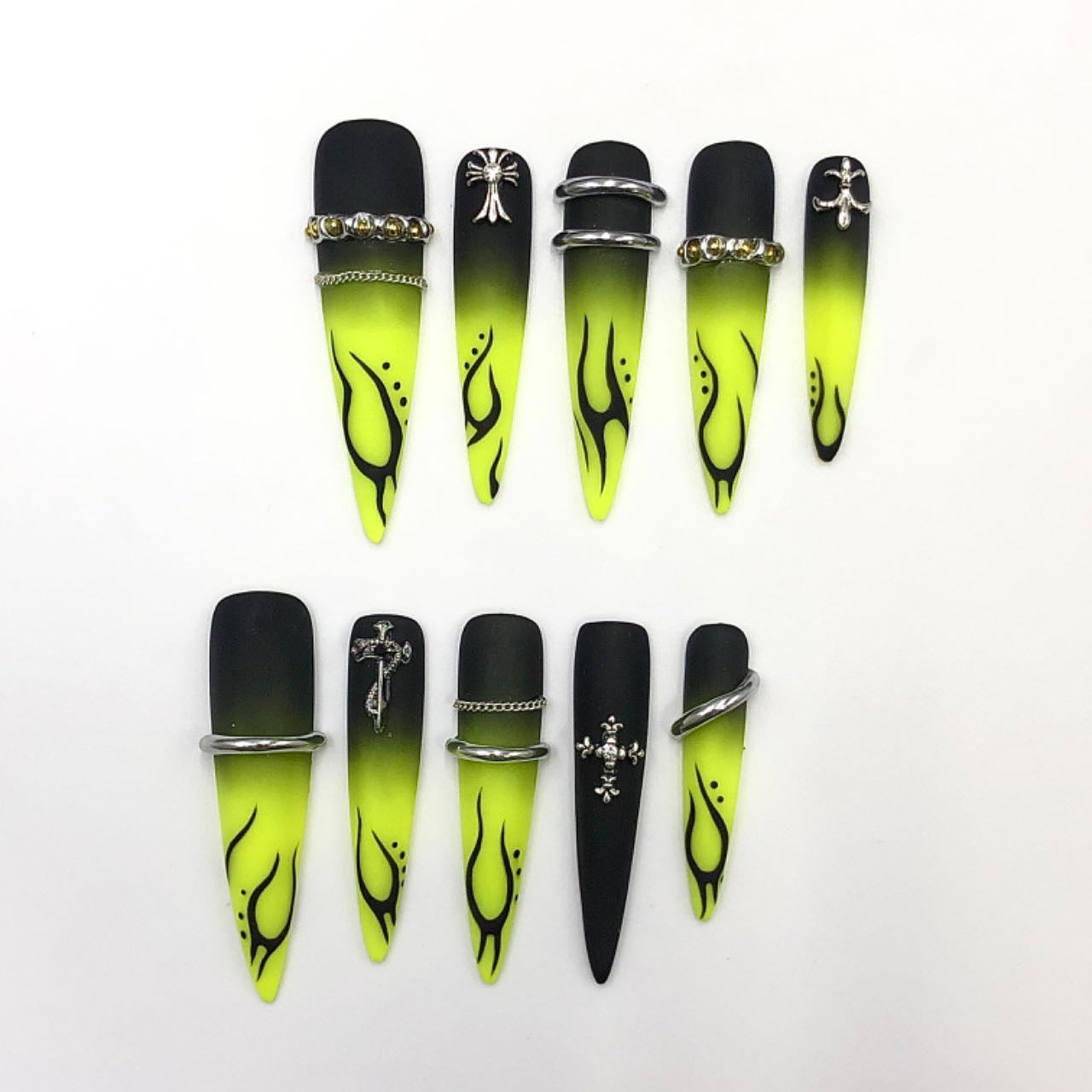 Press-on nails Style CR103 S