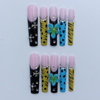 Press-on coffin nail tips CR87 S
