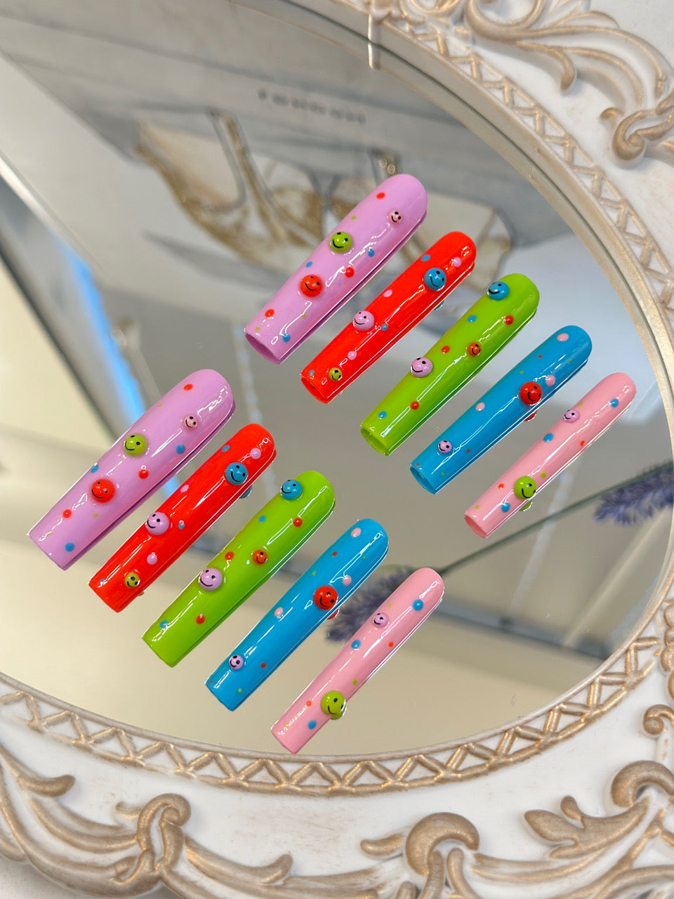 Press-on coffin nail tips CR73 S