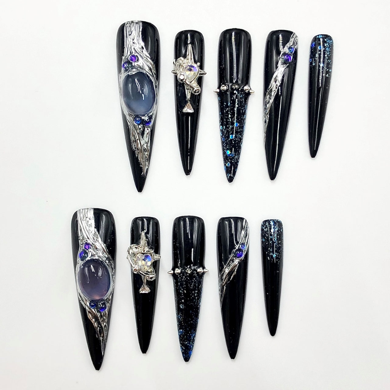 Press-on nails Style CR176 S