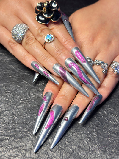 Press-on nails Style OM1006 S