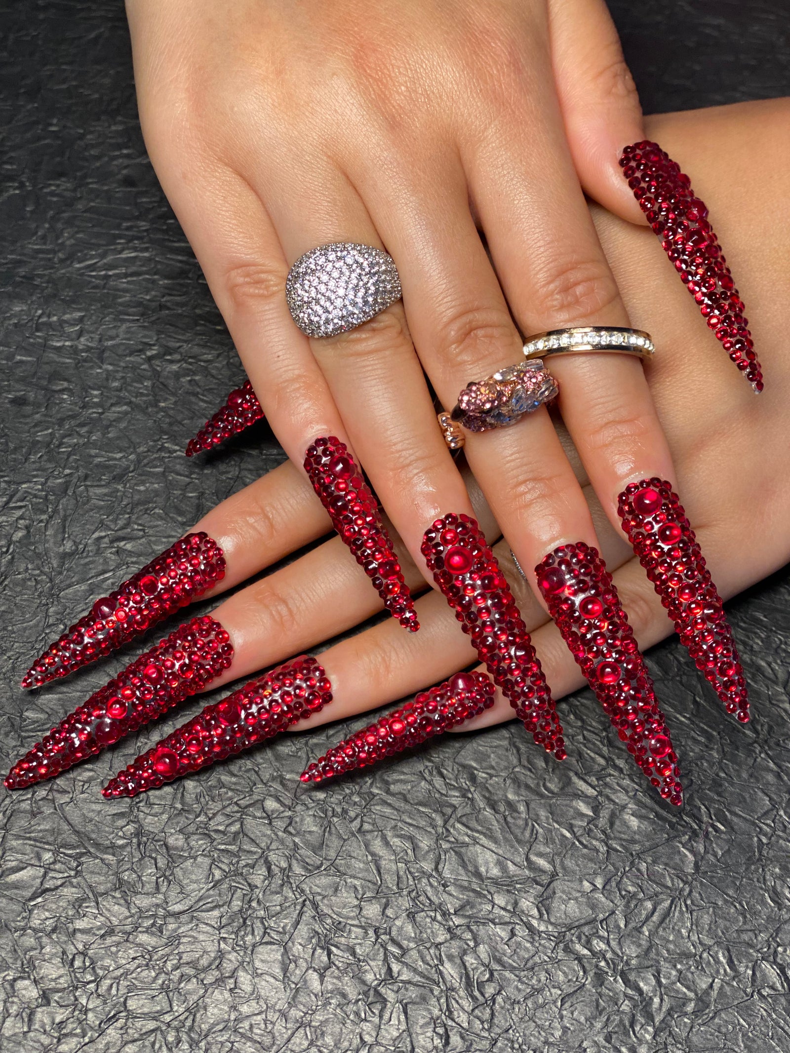 Press-on coffin nail tips ultra-thin MM1012 S