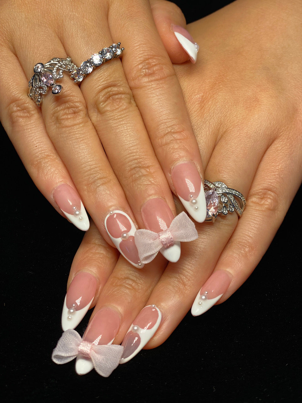 Press-on nails Style CR146 L