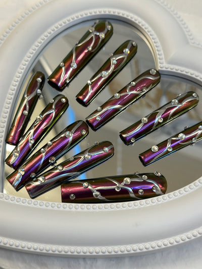 Press-on nails Style OM1130 S