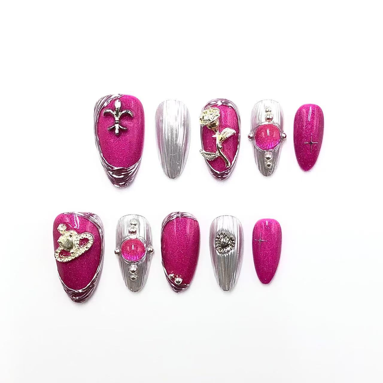 Press-on nails Style CR48 S