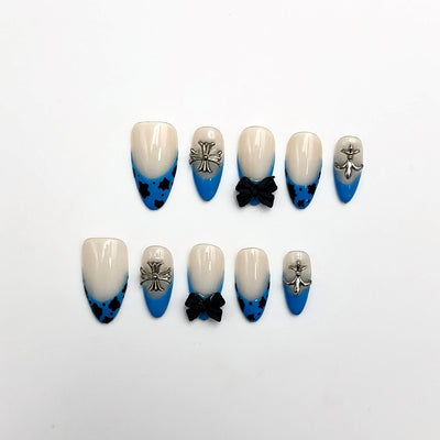 Short press-on nails CR50 S