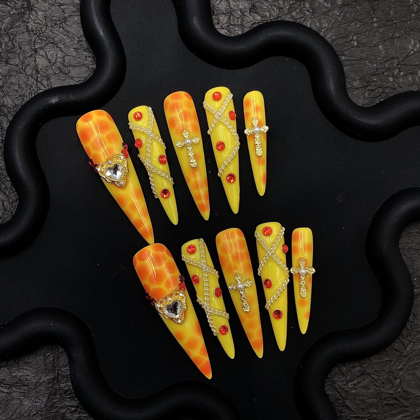 Press-on nails Style CR162 M