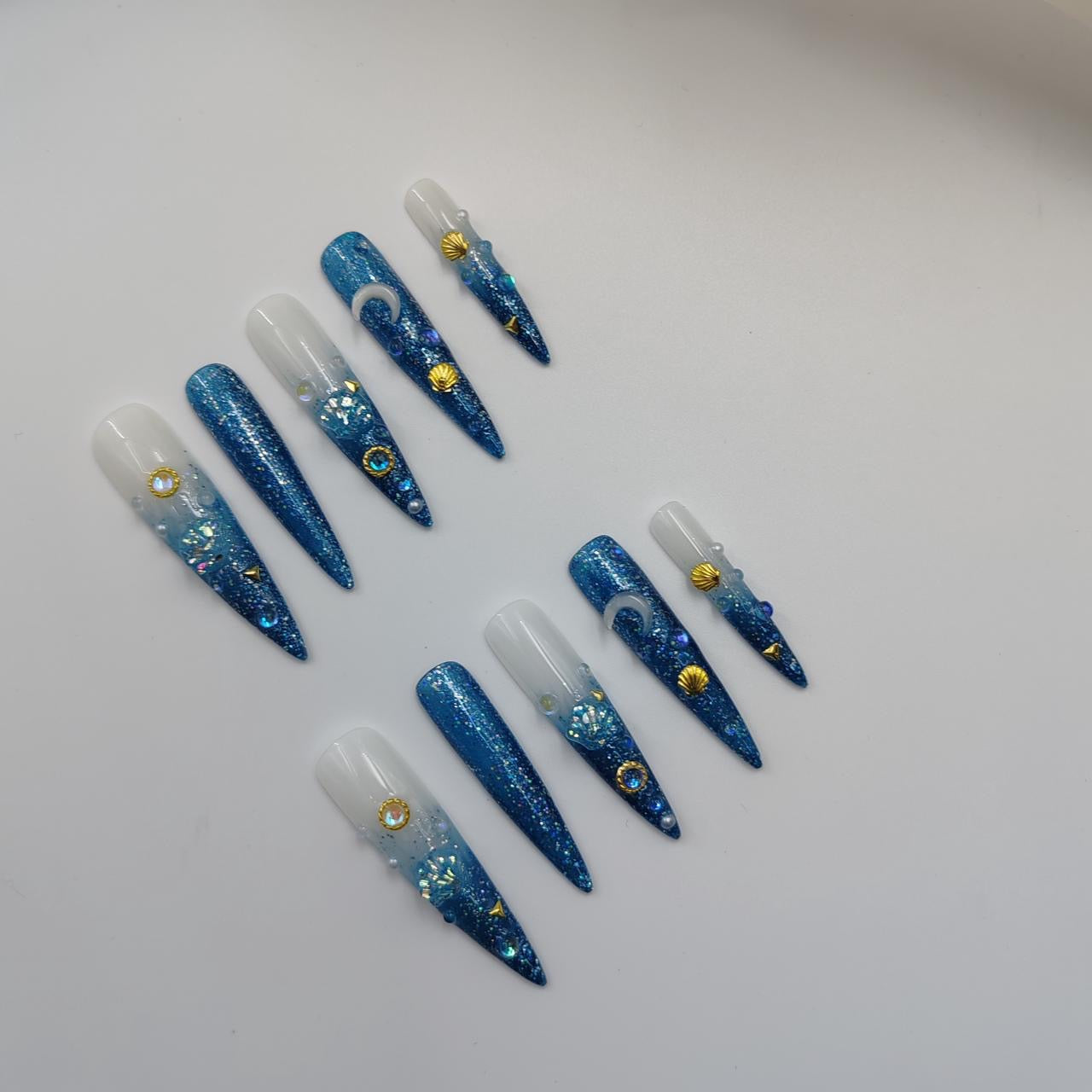 Press-on coffin nail tips CR96 – gallery 4
