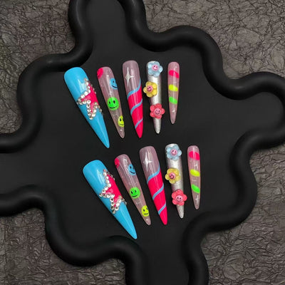 Press-on coffin nail tips CR70 – gallery 4