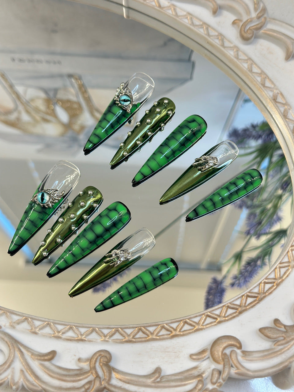 Press-on coffin nail tips CR21 – gallery 4