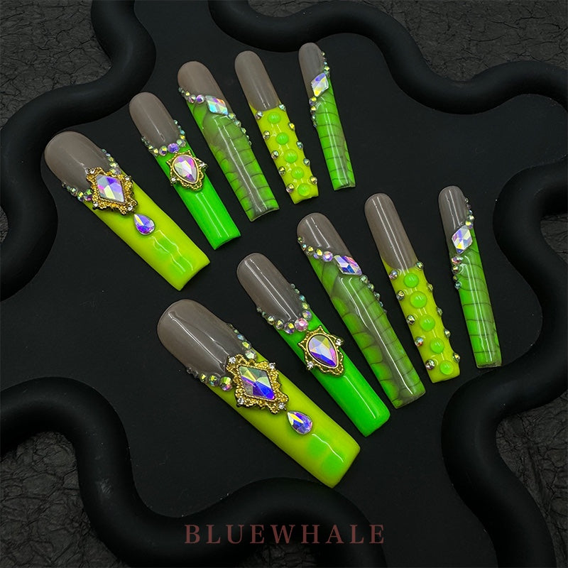 Press-on coffin nail tips CR82 – gallery 4