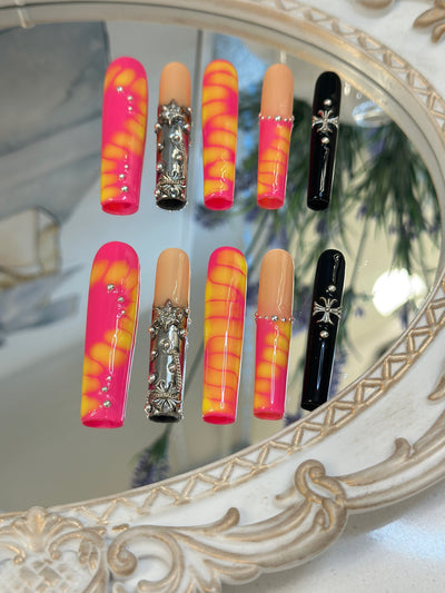 Press-on coffin nail tips CR23 – gallery 4