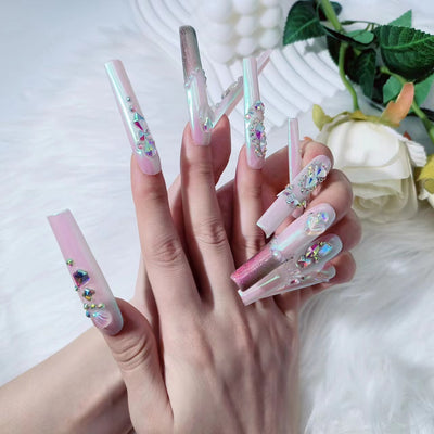 Press-on coffin nail tips OM1020 – gallery 4