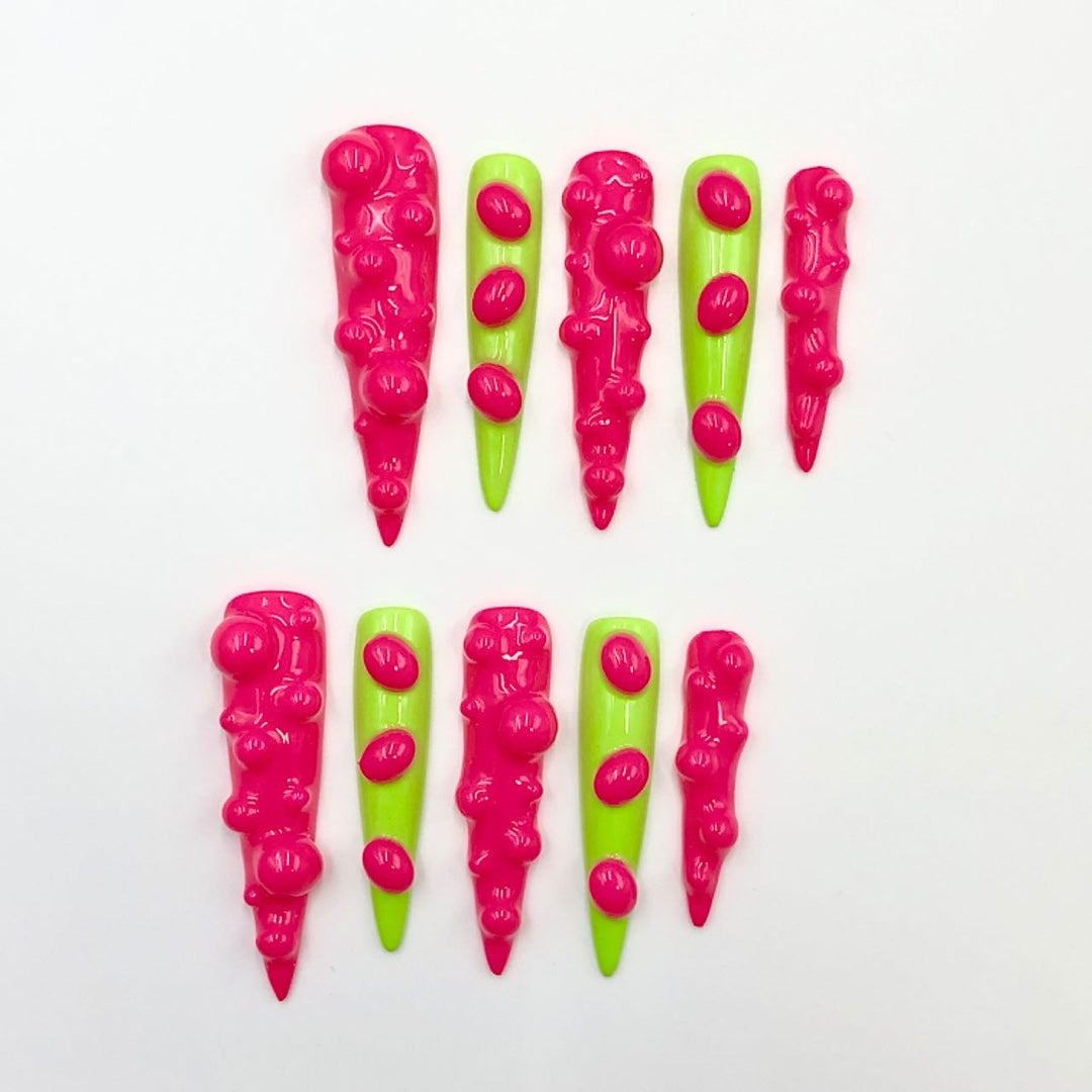 Press-on coffin nail tips CR97 – gallery 4