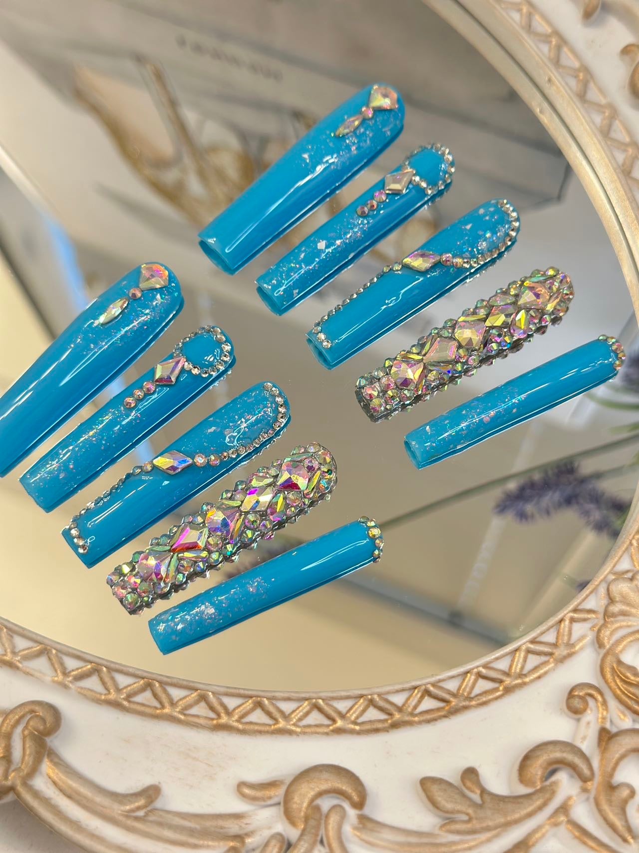 Press-on coffin nail tips CR16 – gallery 4