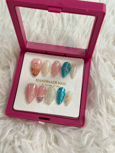 Short press-on nails CR85 – gallery 5