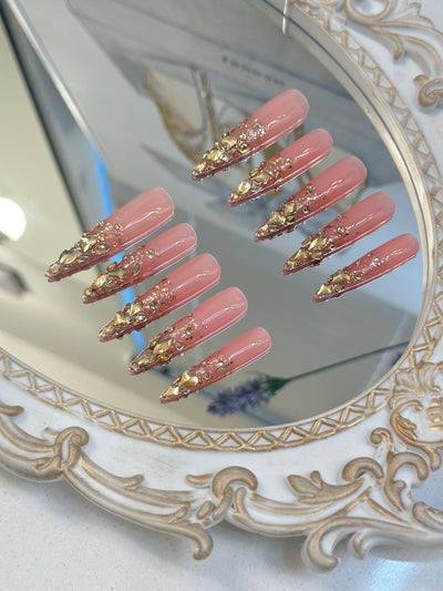 Press-on coffin nail tips CR25 – gallery 5