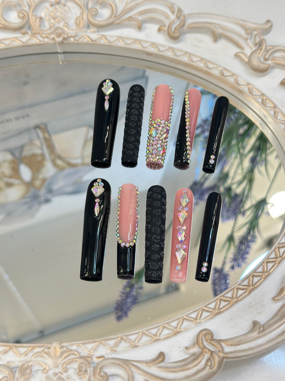 Press-on coffin nail tips CR17 – gallery 5