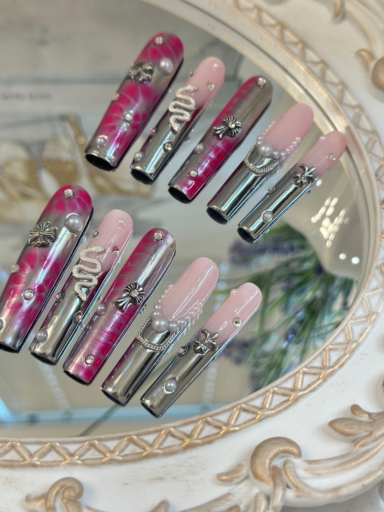 Press-on coffin nail tips CR51 – gallery 5