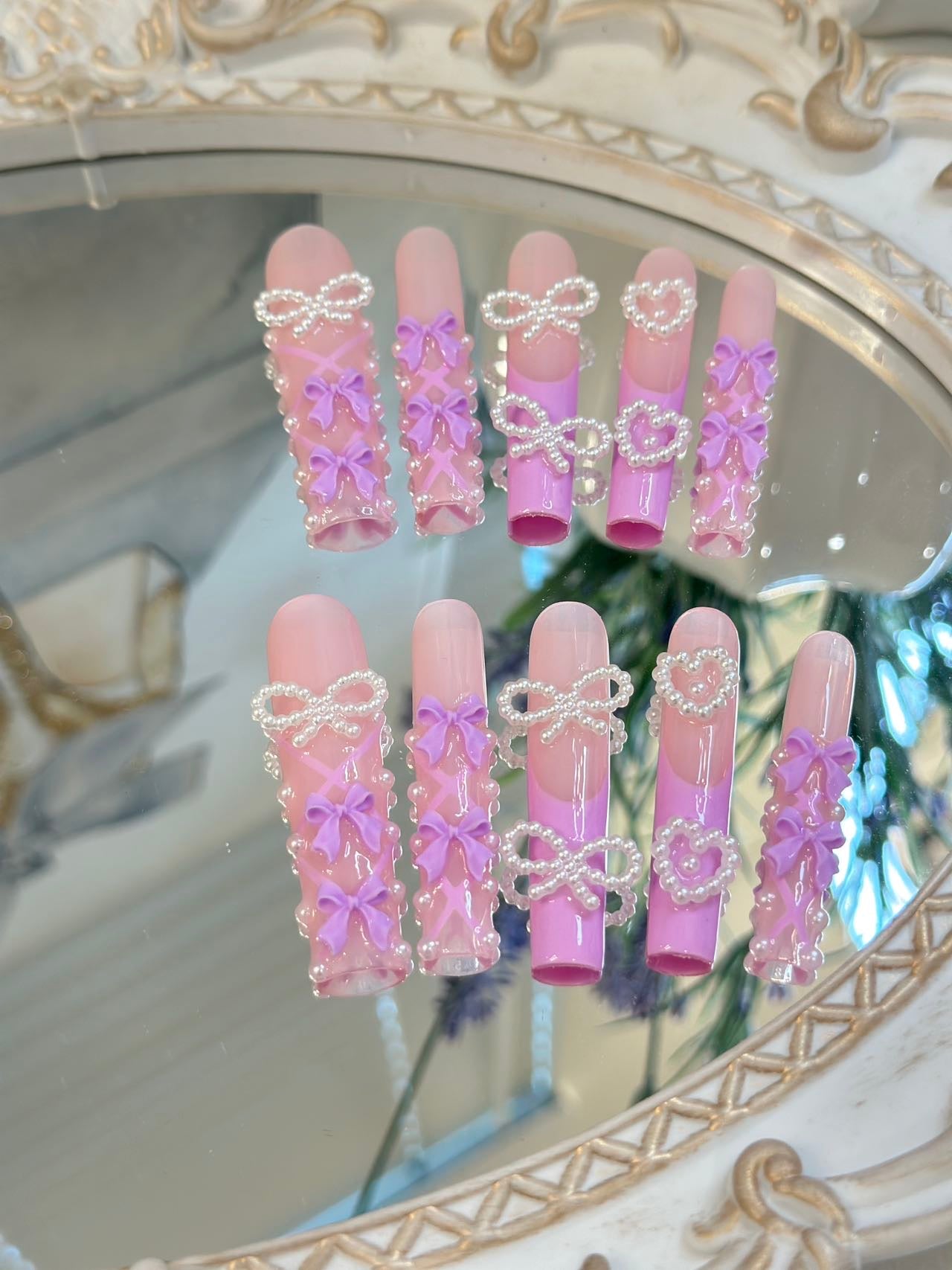 Press-on coffin nail tips CR75 – gallery 5