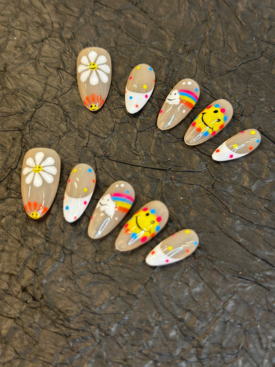 Short press-on nails CR68 – gallery 5