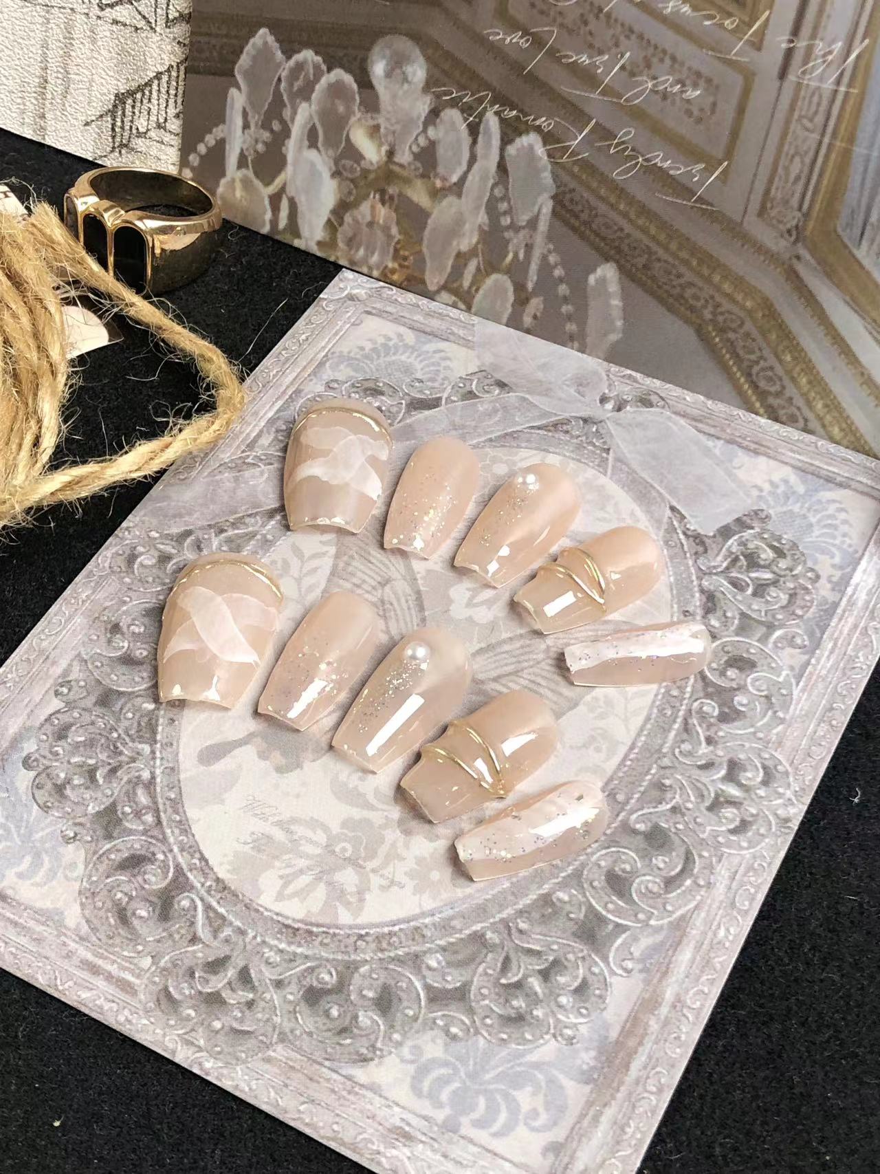Press-on nails S61 (Sparkling brilliance) – gallery 5