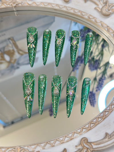 Press-on coffin nail tips CR15 – gallery 5