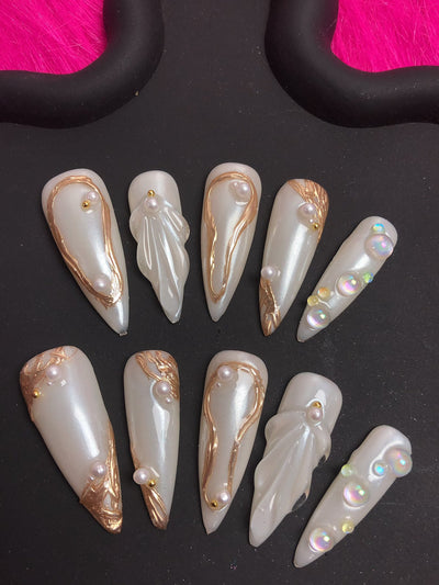 Short press-on nails B20 – gallery 5