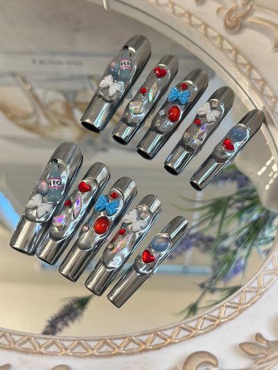Press-on coffin nail tips CR86 – gallery 6