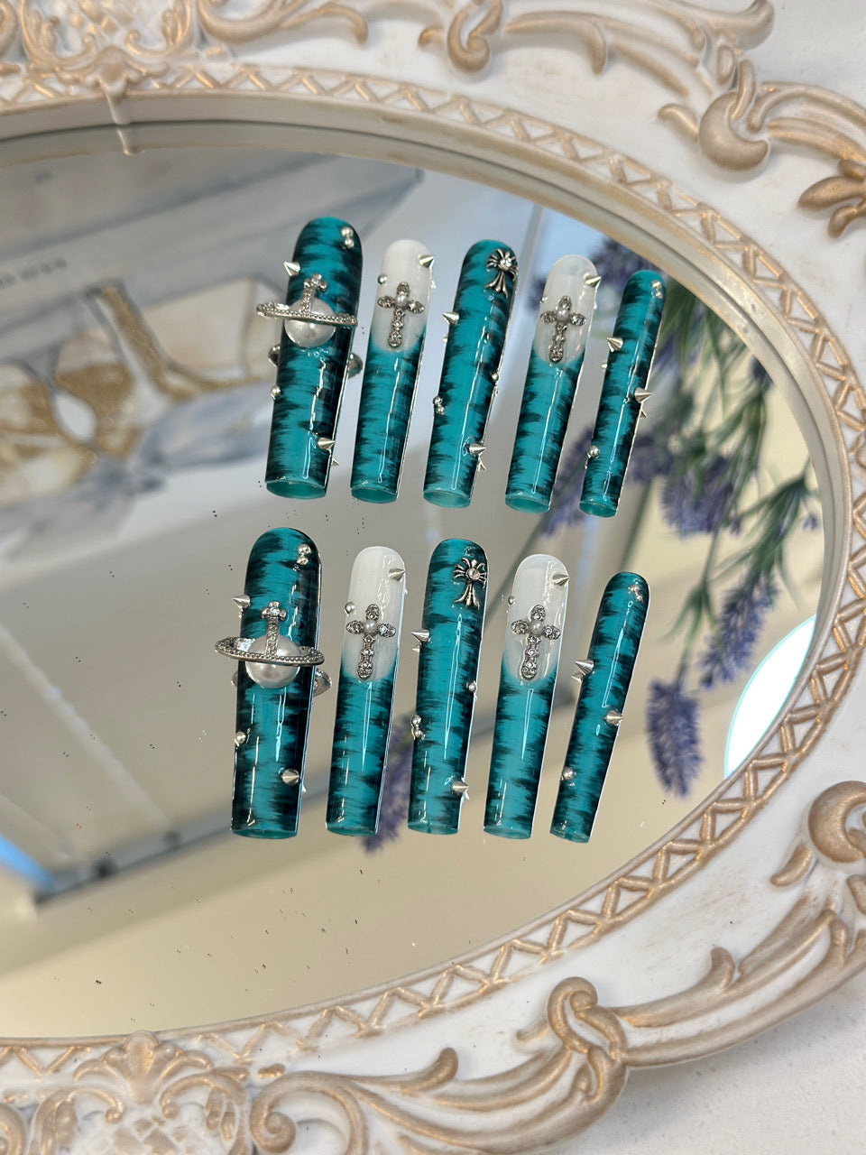Press-on coffin nail tips CR22 – gallery 6