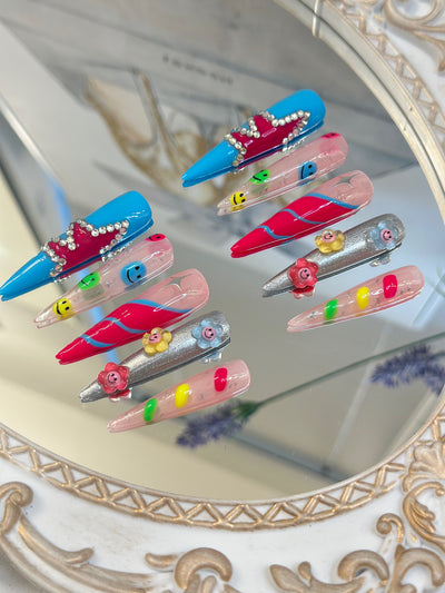 Press-on coffin nail tips CR70 – gallery 6