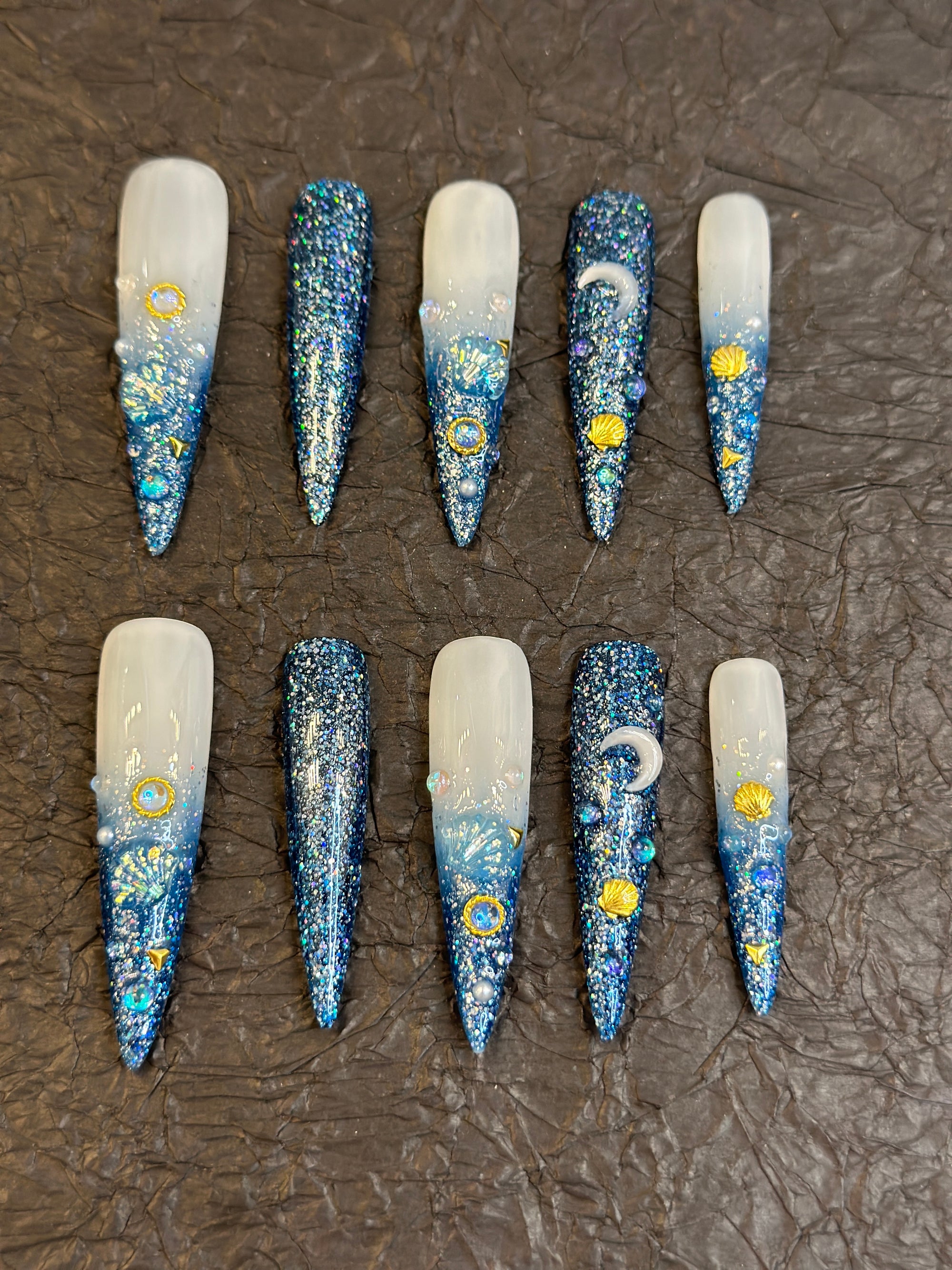 Press-on coffin nail tips CR96 – gallery 6