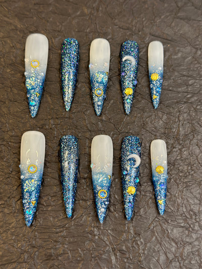 Press-on coffin nail tips CR96 – gallery 6