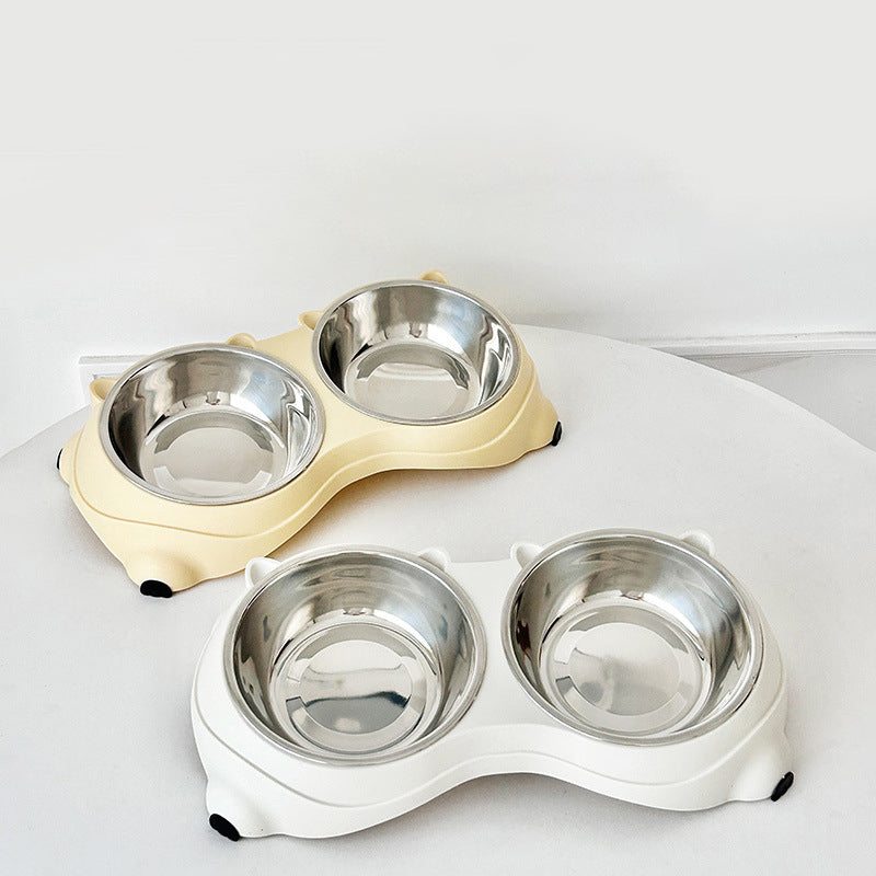 Macaron Stainless Steel Pet Bowl (4 Colors) | Anti-Slip Cat & Dog Bowl – gallery 8