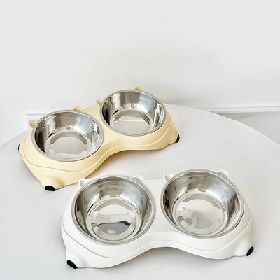 Macaron Stainless Steel Pet Bowl (4 Colors) | Anti-Slip Cat & Dog Bowl – gallery 8