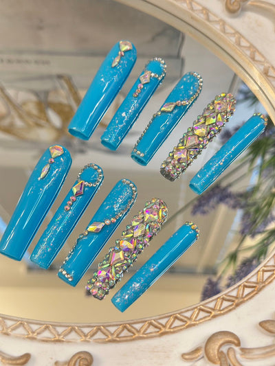 Press-on coffin nail tips CR16 – gallery 6