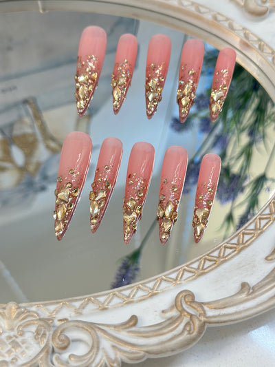 Press-on coffin nail tips CR25 – gallery 7