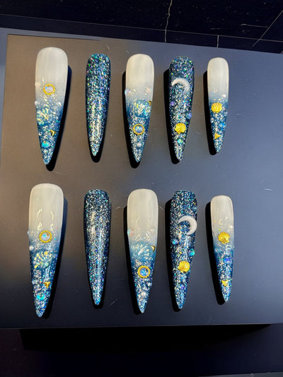 Press-on coffin nail tips CR96 – gallery 7